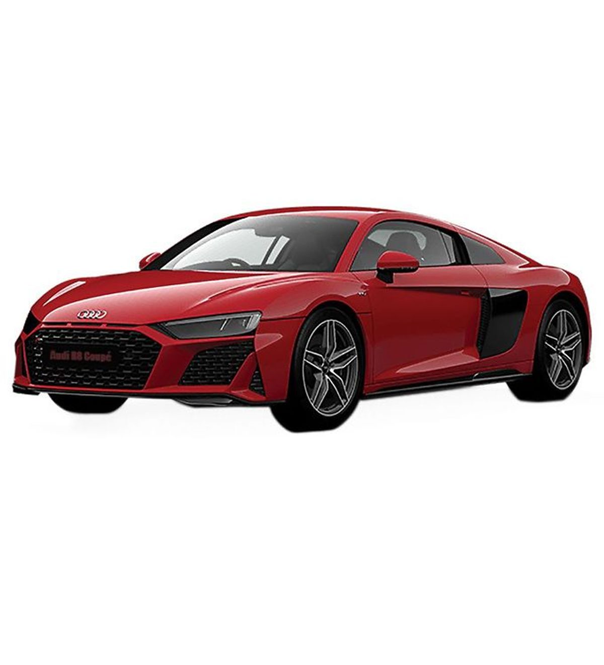 Airfix Sæt - QUICKBUILD - Audi R8 Coupe J6049 - 45 Dele