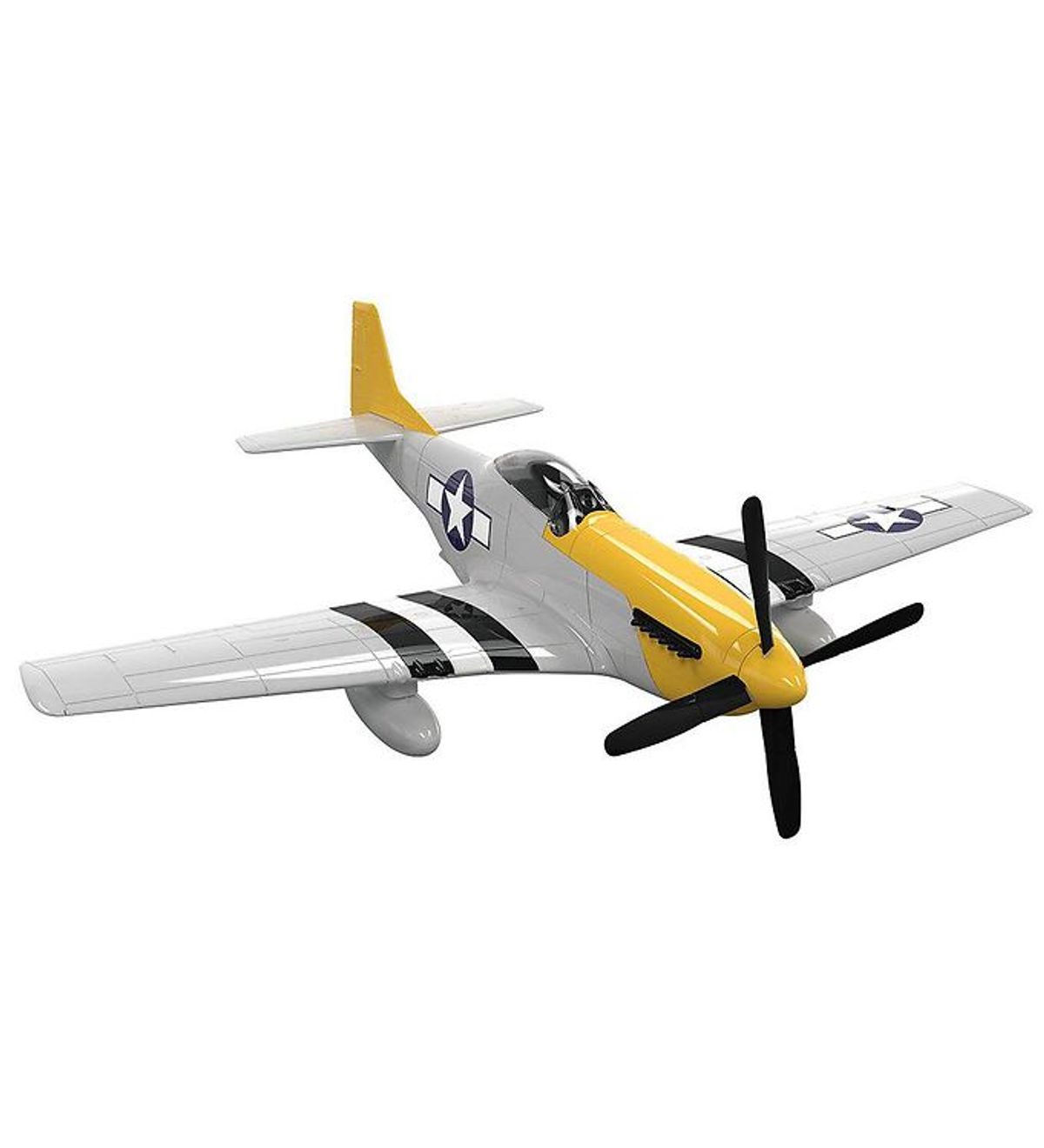 Airfix Sæt - QUICKBUILD - P-51D Mustang J6016 - 38 Dele