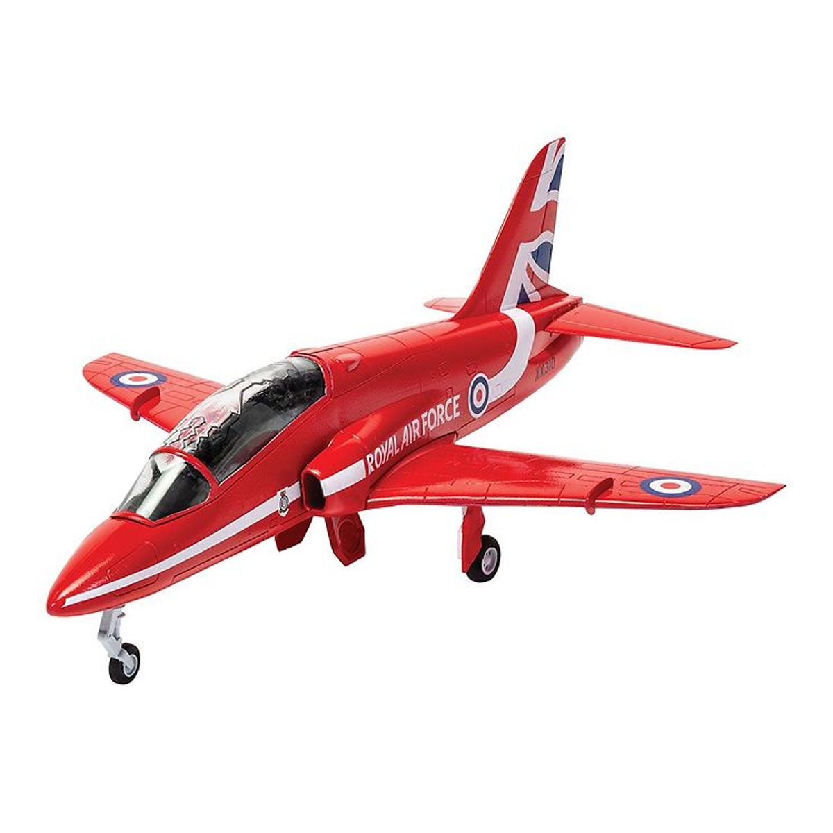 Airfix Sæt - QUICKBUILD - RAF Red Arrows Hawk J6018 - 31 Dele