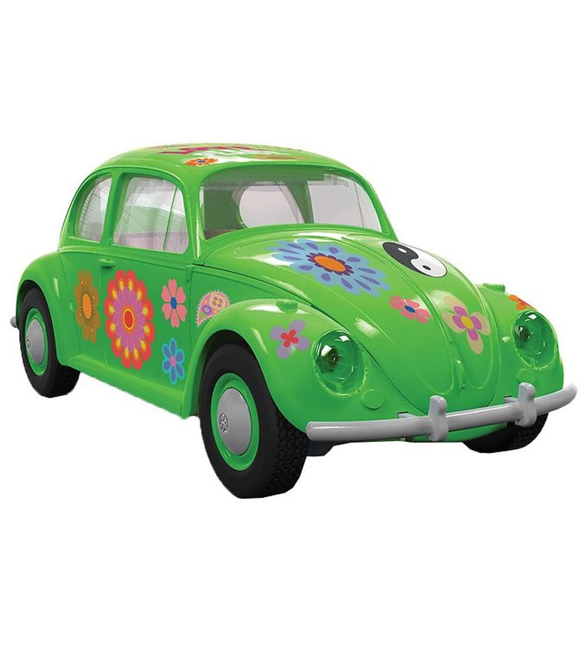 Airfix Sæt - QUICKBUILD - VW Beetle Flower-Power J6031 - 36 Dele