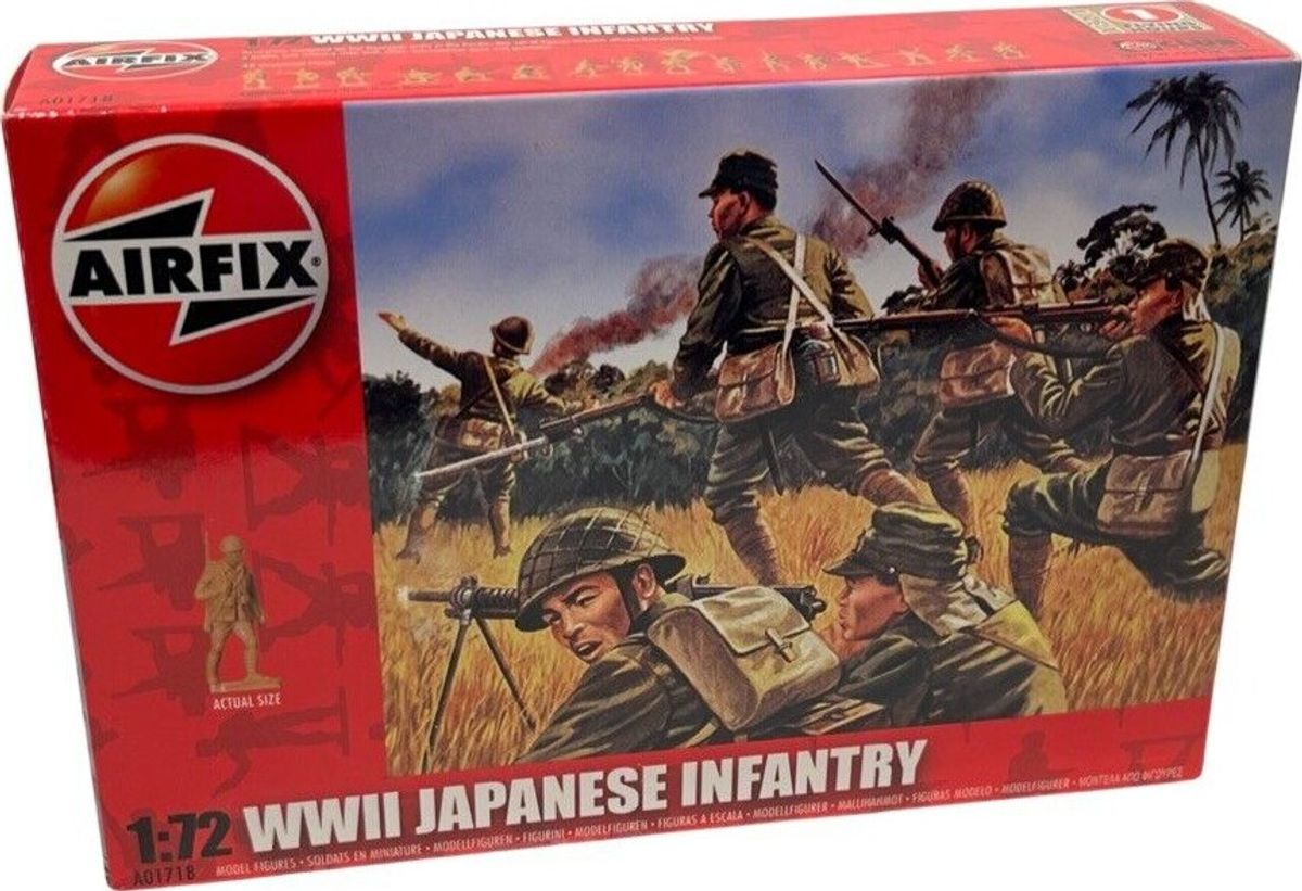 Airfix - Wwii Japanese Infantry - 1:72 - A00718v