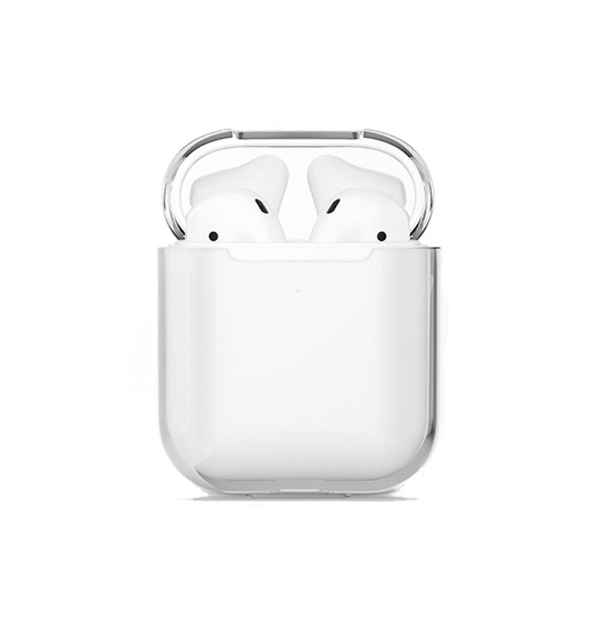 AirPods (1/2) | DeLX Silikone Cover - Gennemsigtig