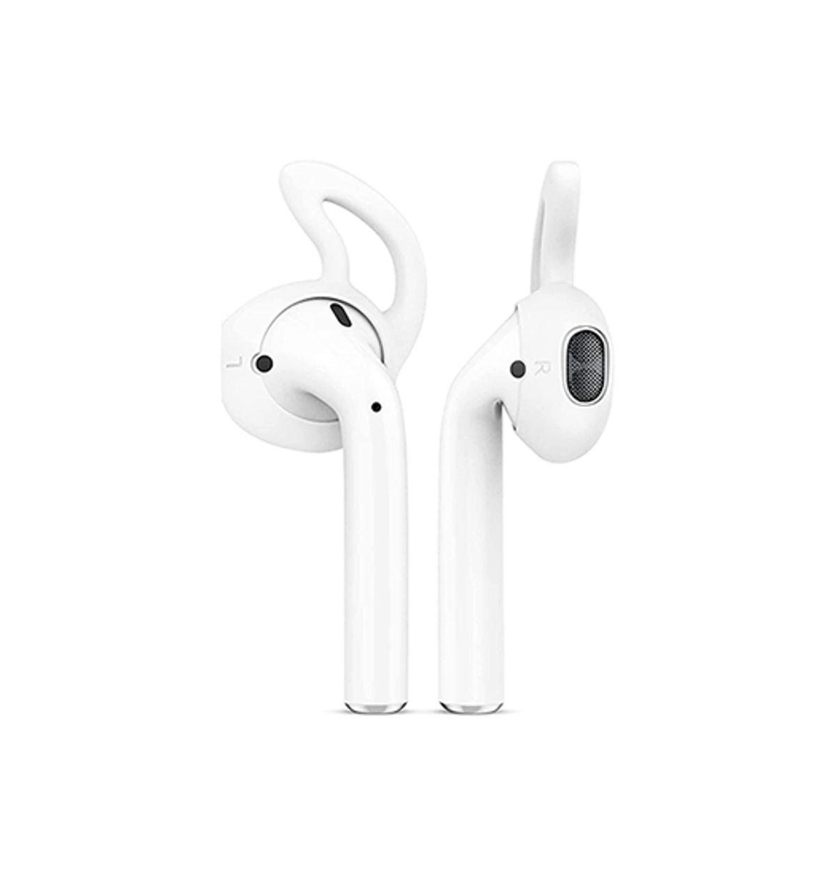 AirPods (1/2) | Earhook til AirPods / Bedre Fitting - Hvid