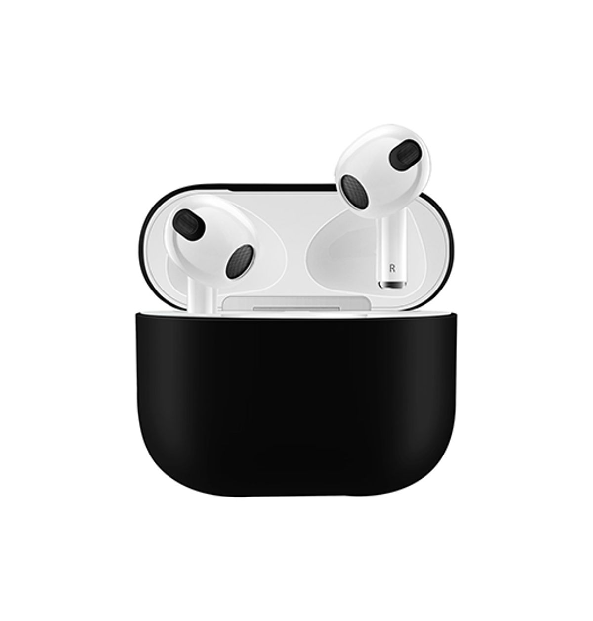 AirPods 3 | Simple Silikone Beskyttelse Cover - Sort