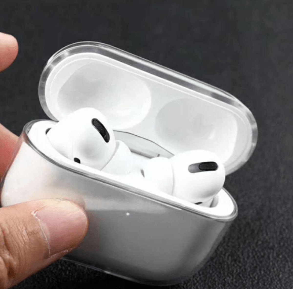 AirPods Pro silikone cover - Gennemsigtigt - iHero