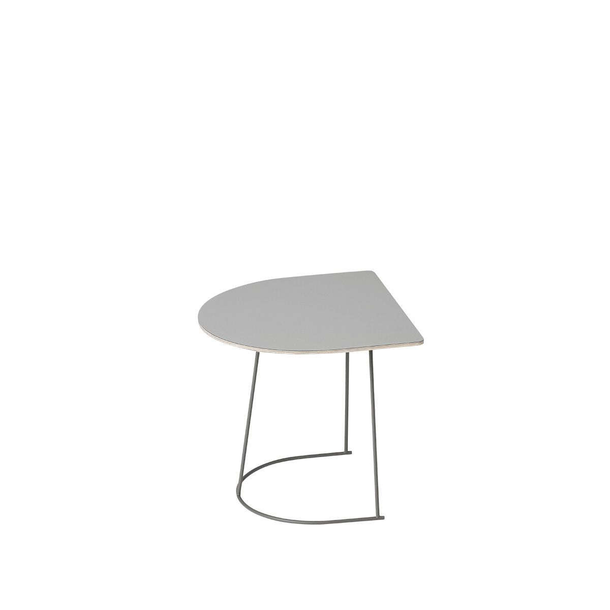 Airy Coffee Table, half size fra Muuto (Grey)