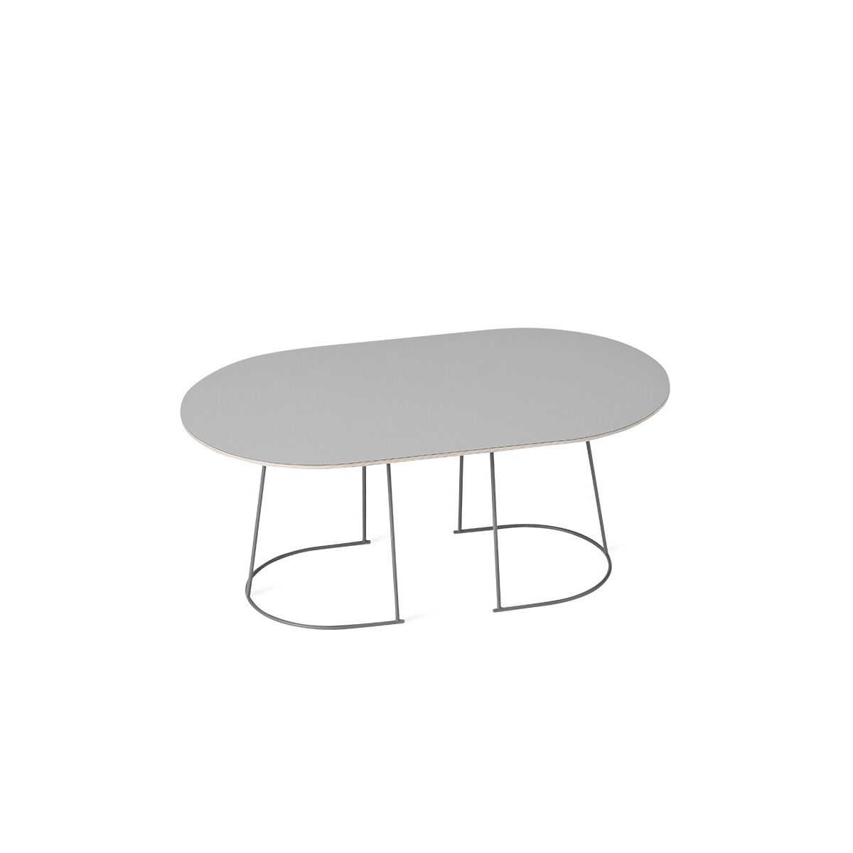 Airy Coffee Table, medium fra Muuto (Grey)