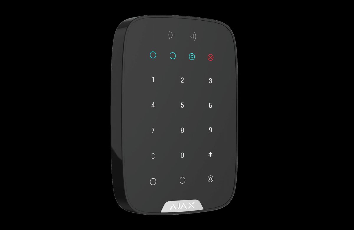 Ajax KeyPad Plus - Betjeningspanel m/ DESFire