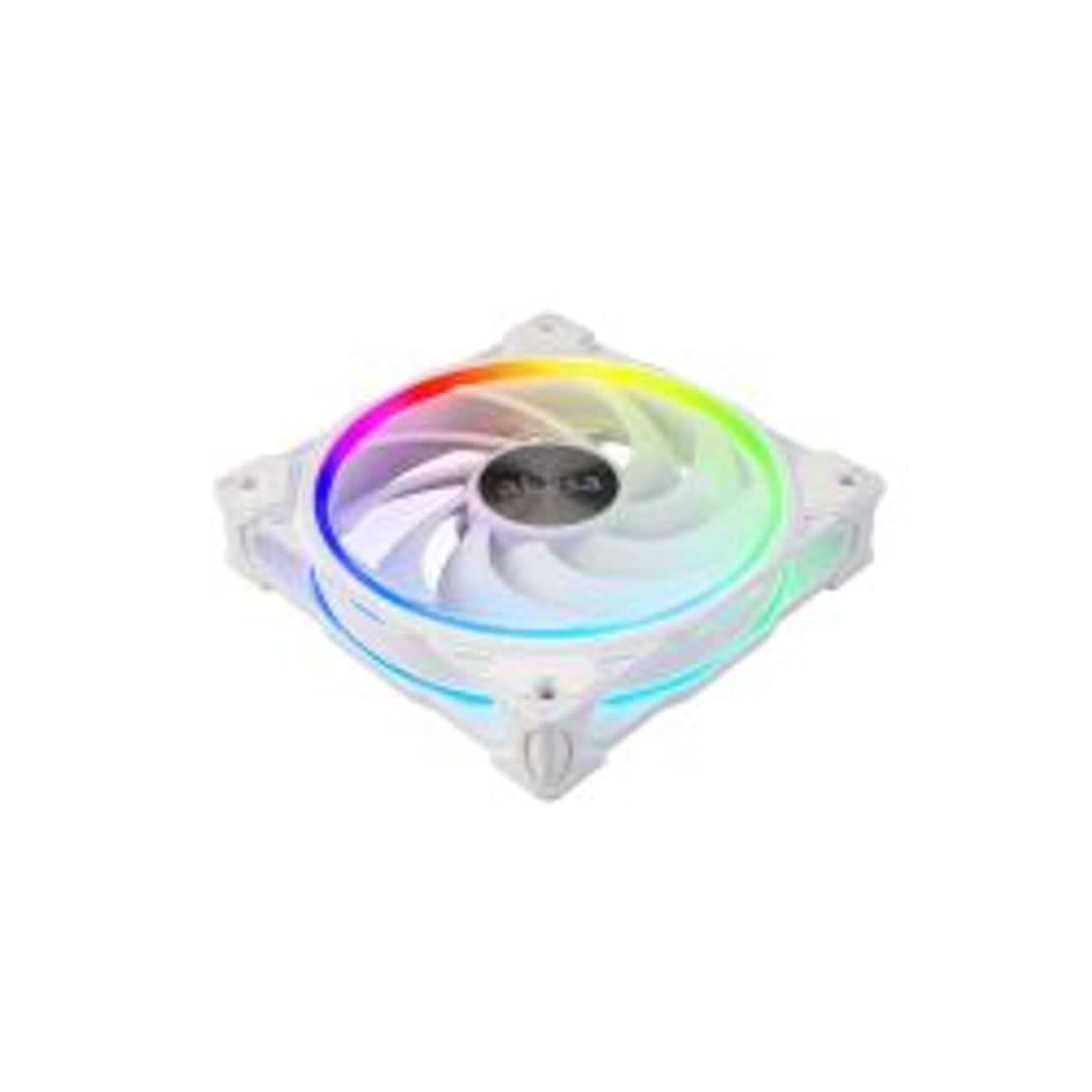 Akasa White Led Premium Cooling Fan With Addressable Rgb - 120mm