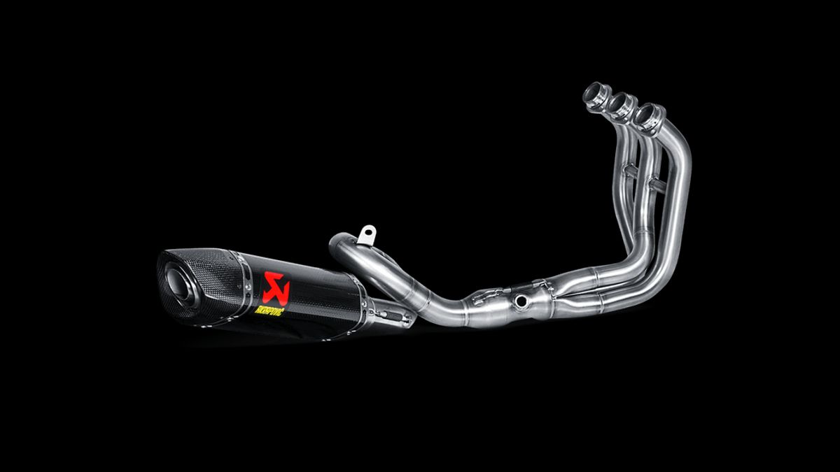 Akrapovic Carbon Racing Line udstødning Yamaha MT-09 2014-2020