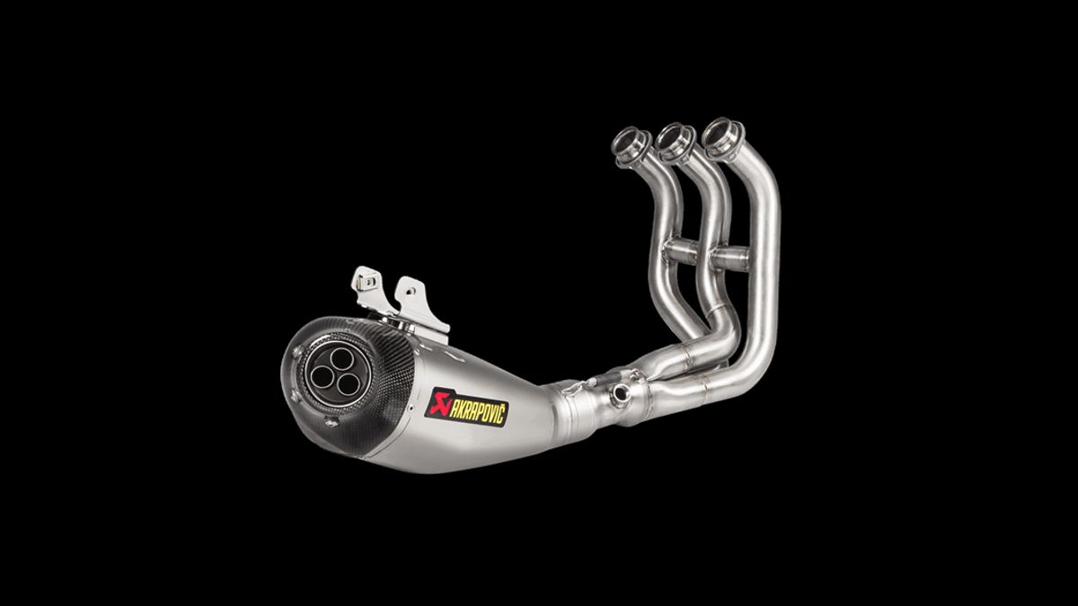 Akrapovic MT-09 Racing Line (Titanium) udstødning 2014-2020