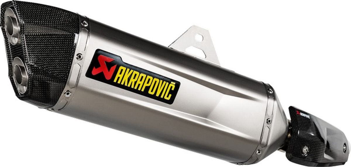 Akrapovic Slip-On Udstødning Ténéré 700 2019-2024 (ECE Godkendt)