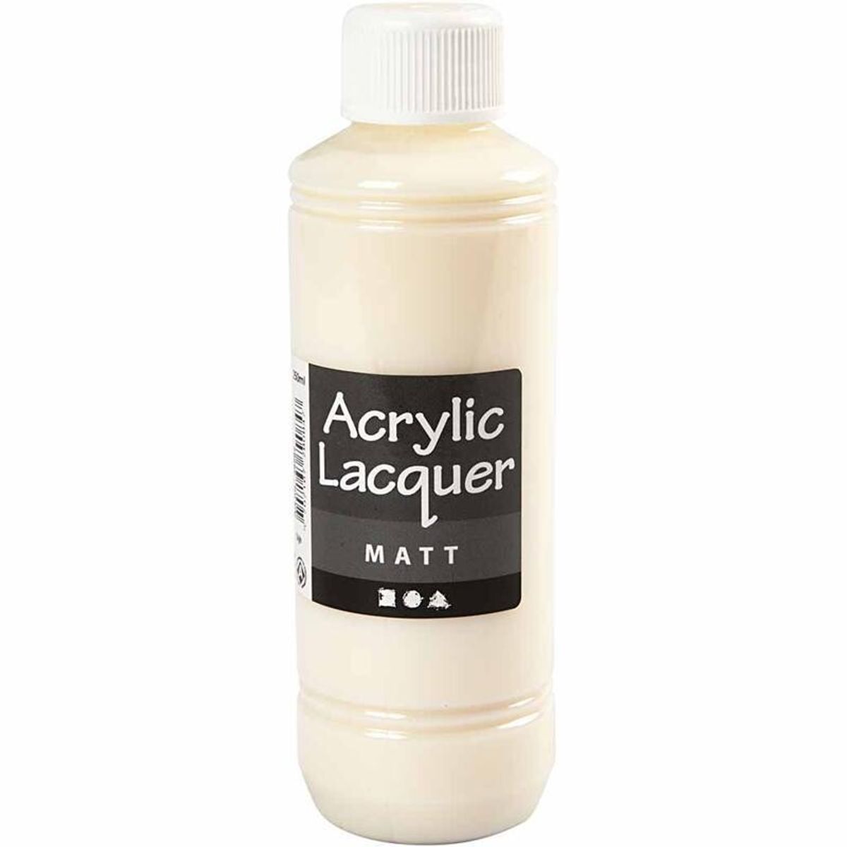 Akryllak, mat, 250 ml