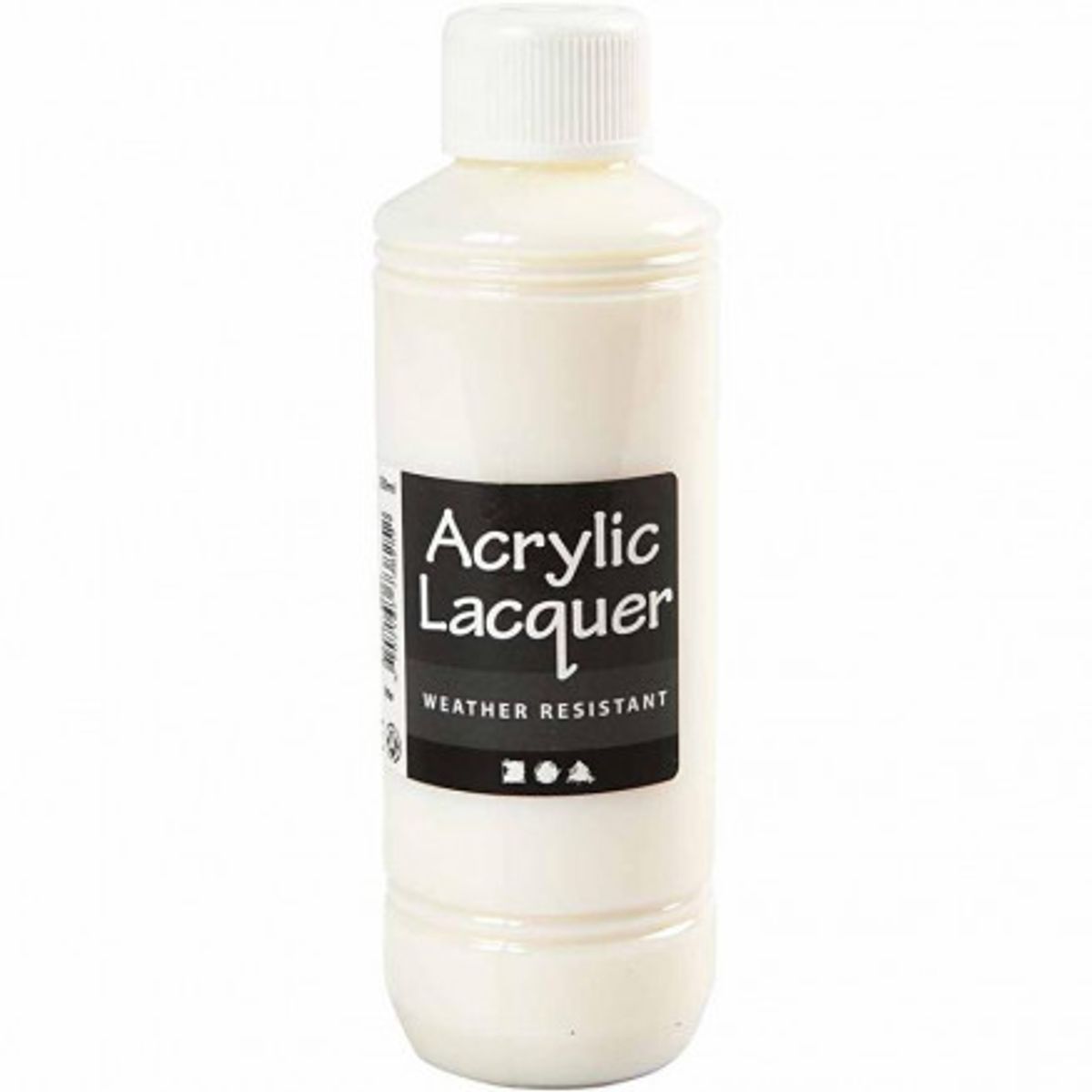 Akryllak, vejrbestandig, 250ml