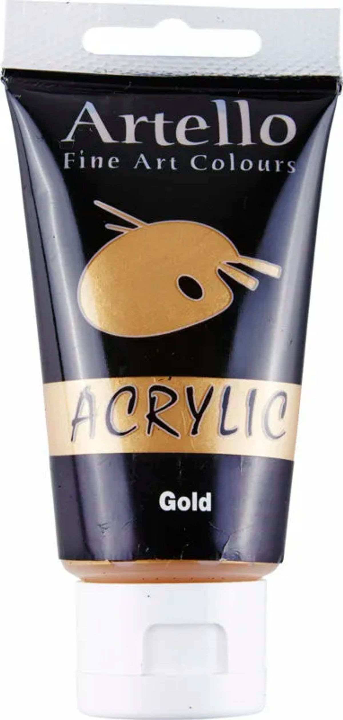 Akrylmaling Artello guld 75ml