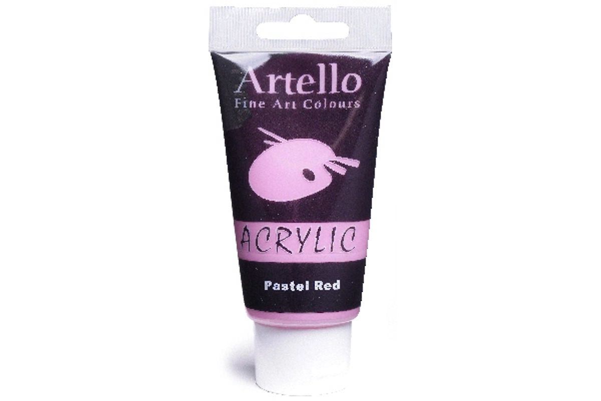 Akrylmaling Artello Pastel Red 75ml