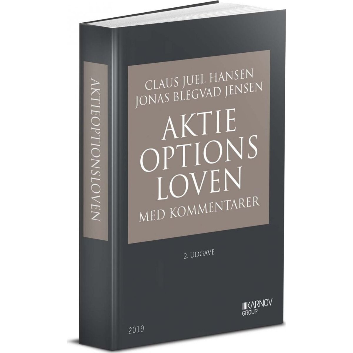 Aktieoptionsloven Med Kommentarer - Claus Juel Hansen - Bog