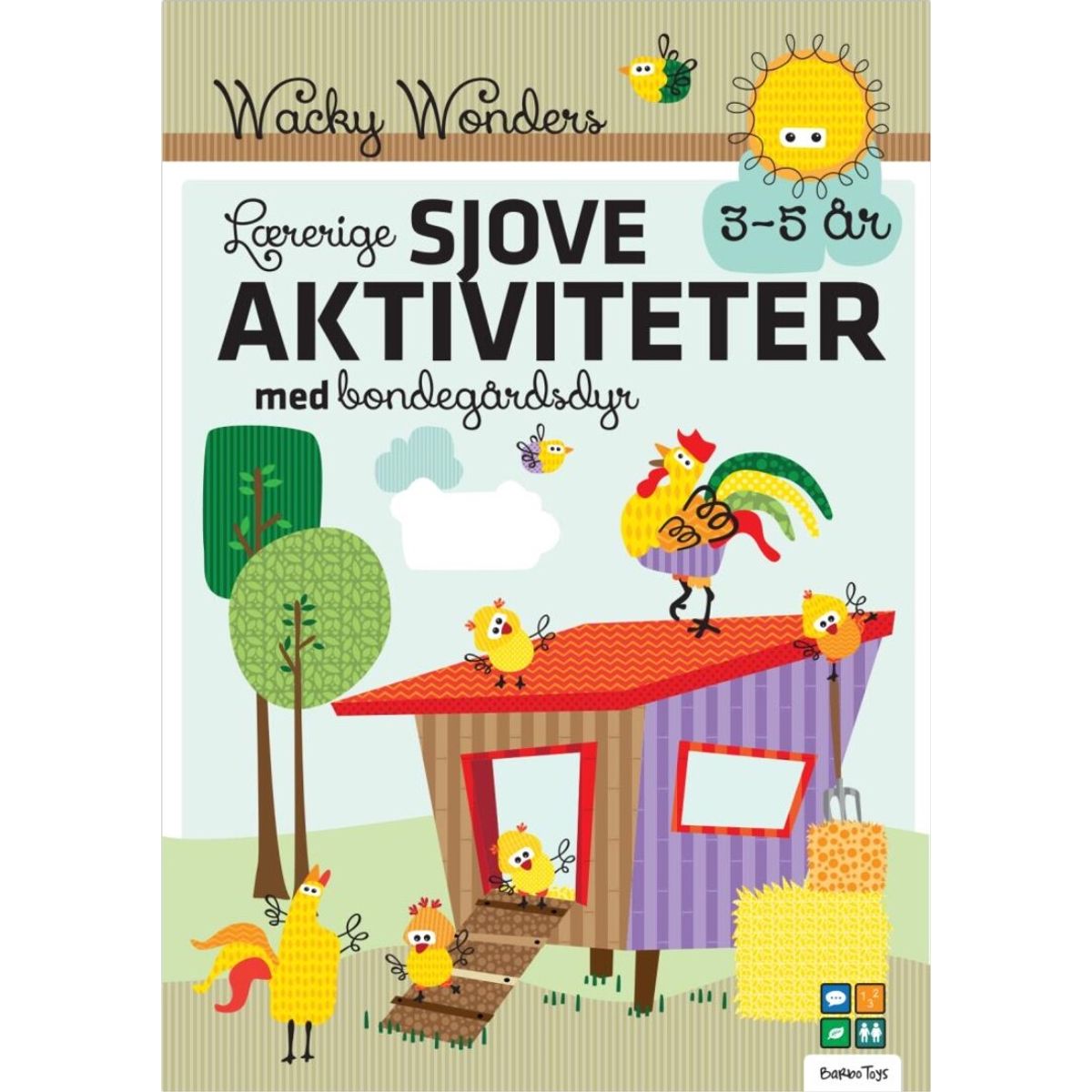 Aktivitetsbog Med Lærerige Sjove Wacky Wonders Aktiviteter - Diverse - Bog