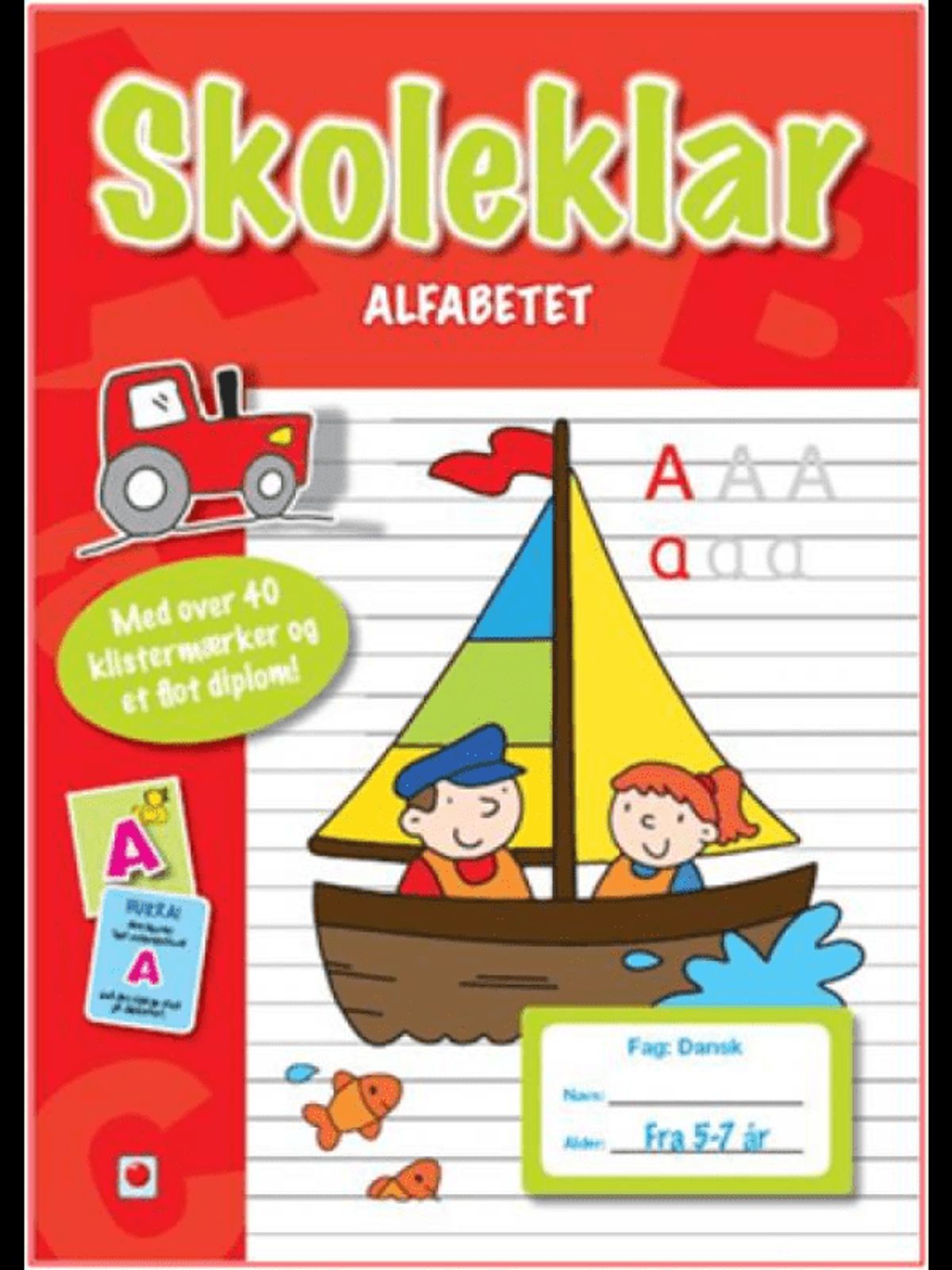 Aktivitetsbog Skoleklar: Alfabetet - Legekammeraten.dk