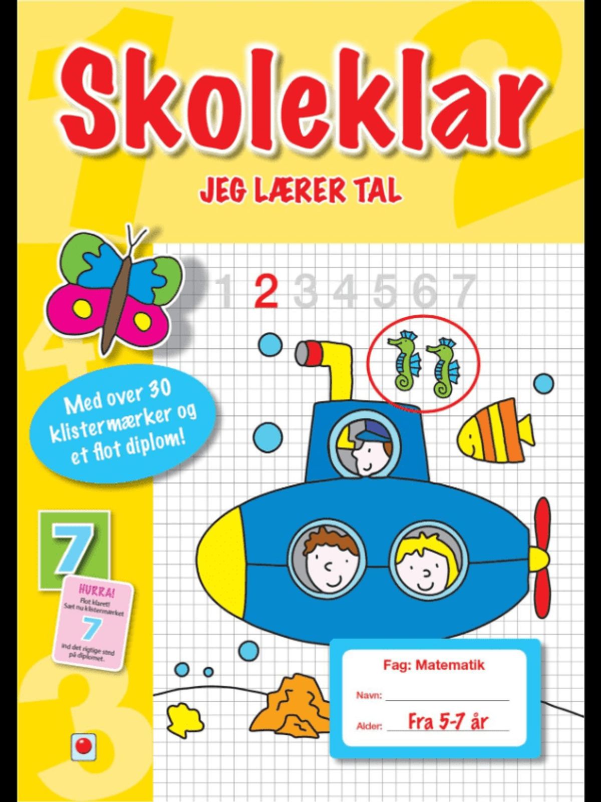 Aktivitetsbog, Skoleklar: Jeg Lærer Tal - Legekammeraten.dk