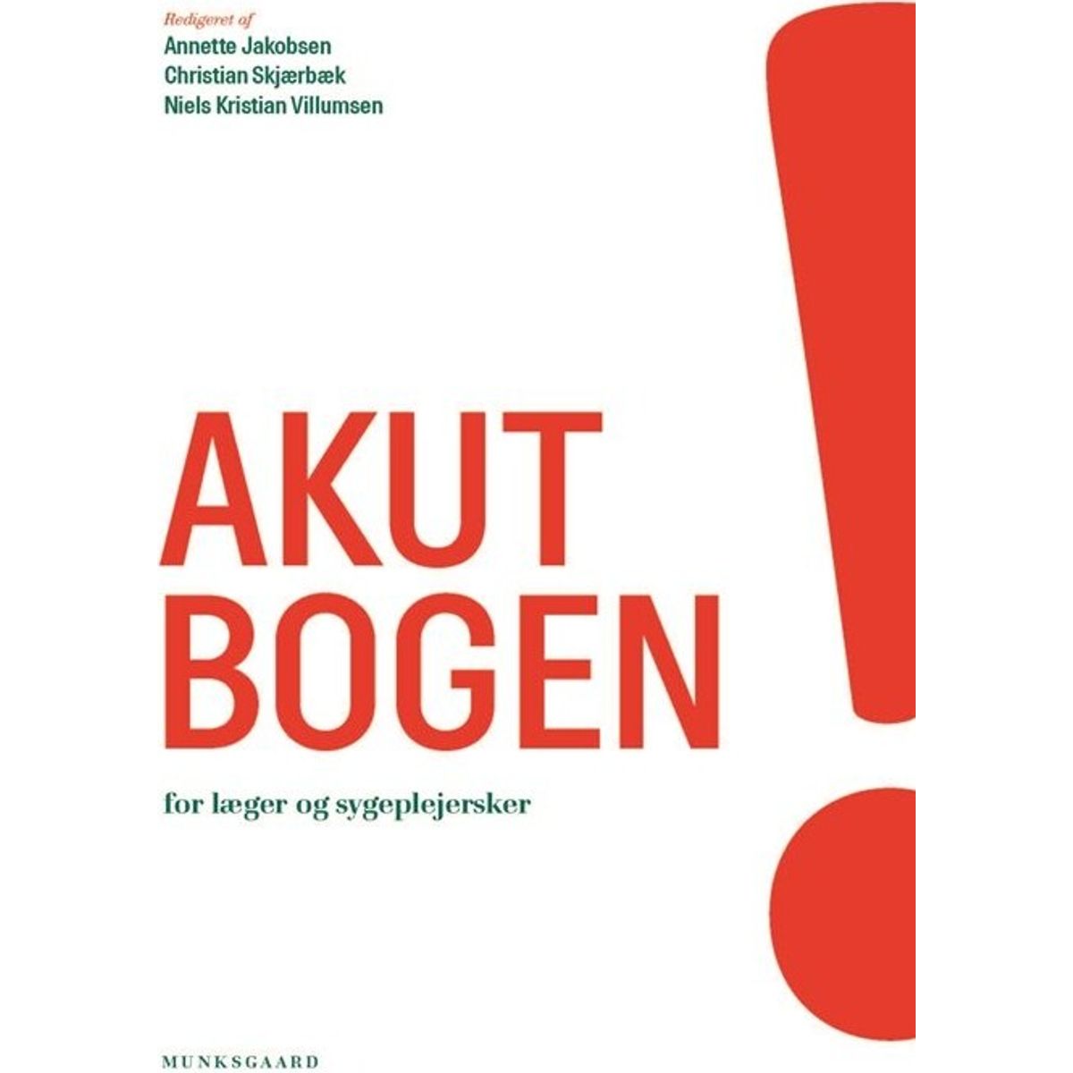 Akutbogen - Jacob Kjær Eskildsen - Bog