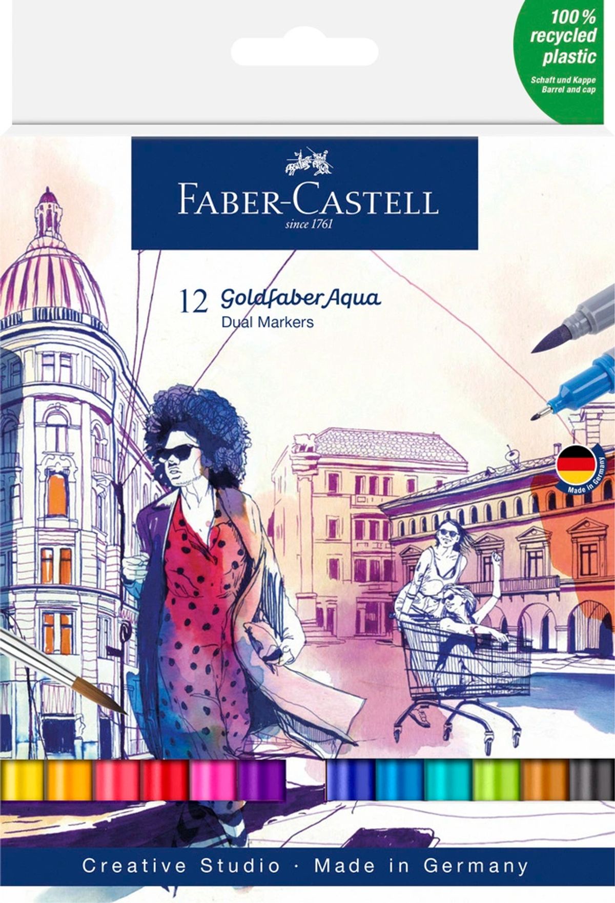 Akvarel tusser Faber-Castell goldfaber