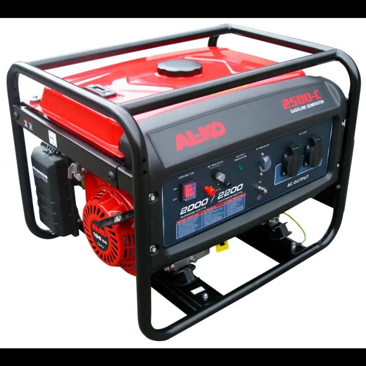 AL-KO Generator 2500-C - 4-takt / 196 CCM / Max. effekt 2,2 kW