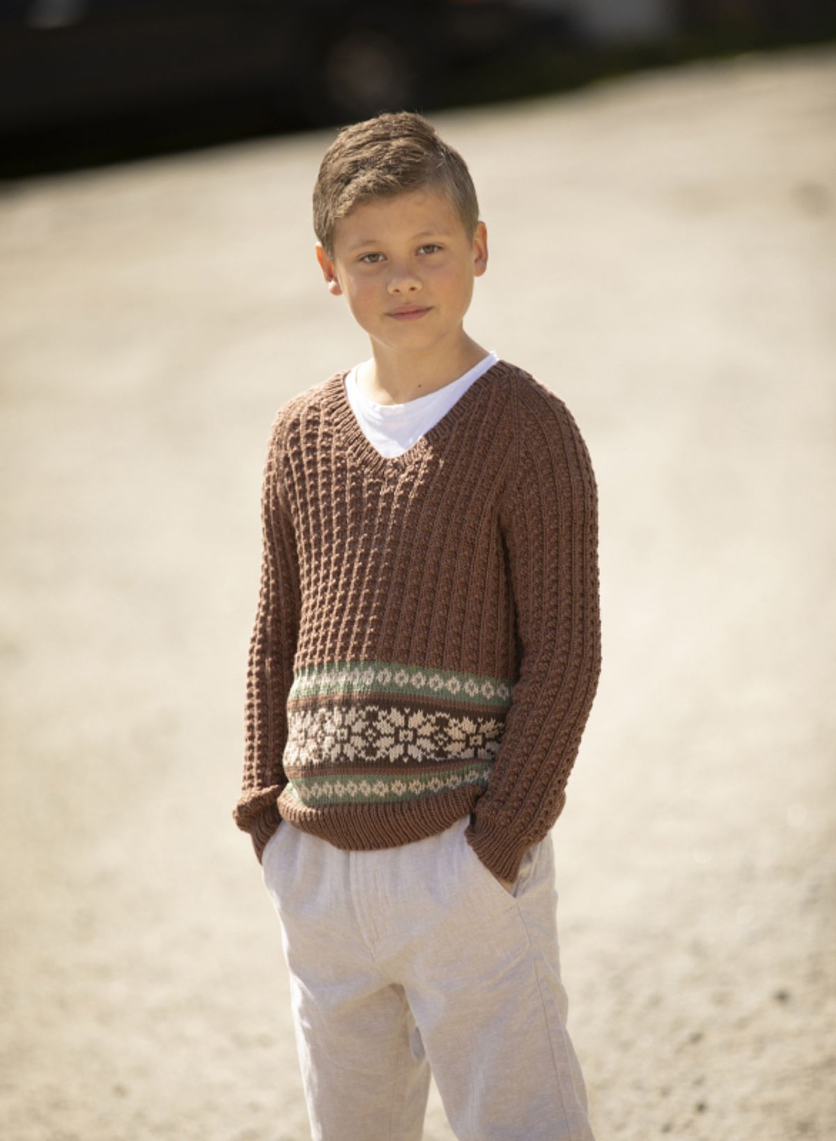 "Albert" Genser - Viking Design 2019-5 Kit - 2-12 År - Viking Bamboo, fra Viking