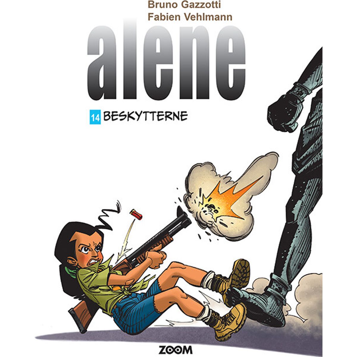 Alene 14: Beskytterne - Gazzotti - Tegneserie