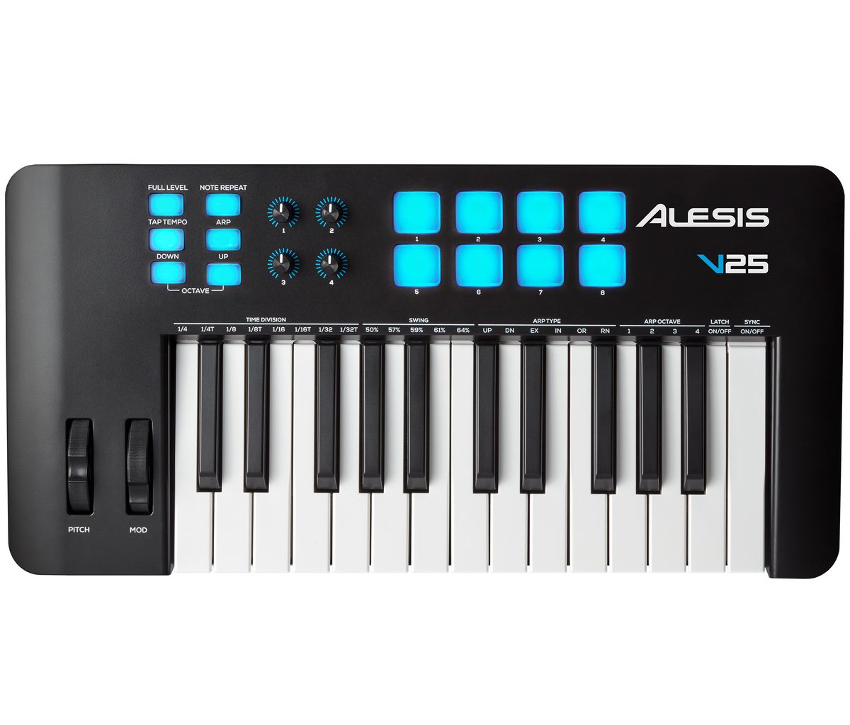 Alesis v25 MKII MIDI keyboard