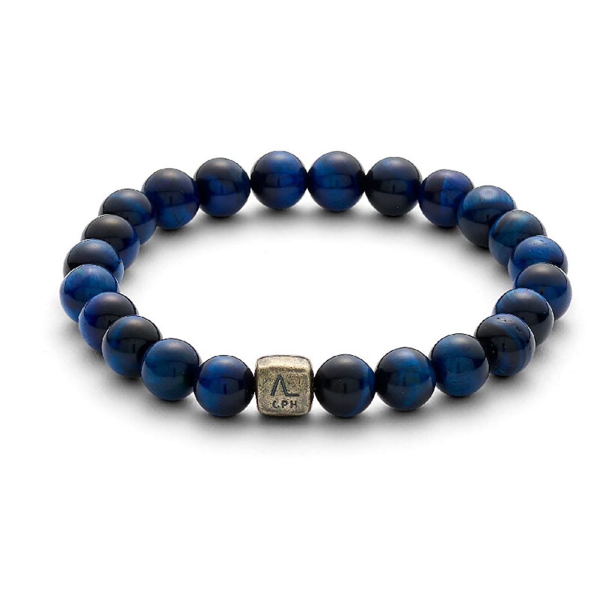 Alexander Lynggaard Color Up armbånd Blue Tiger Eye 8mm