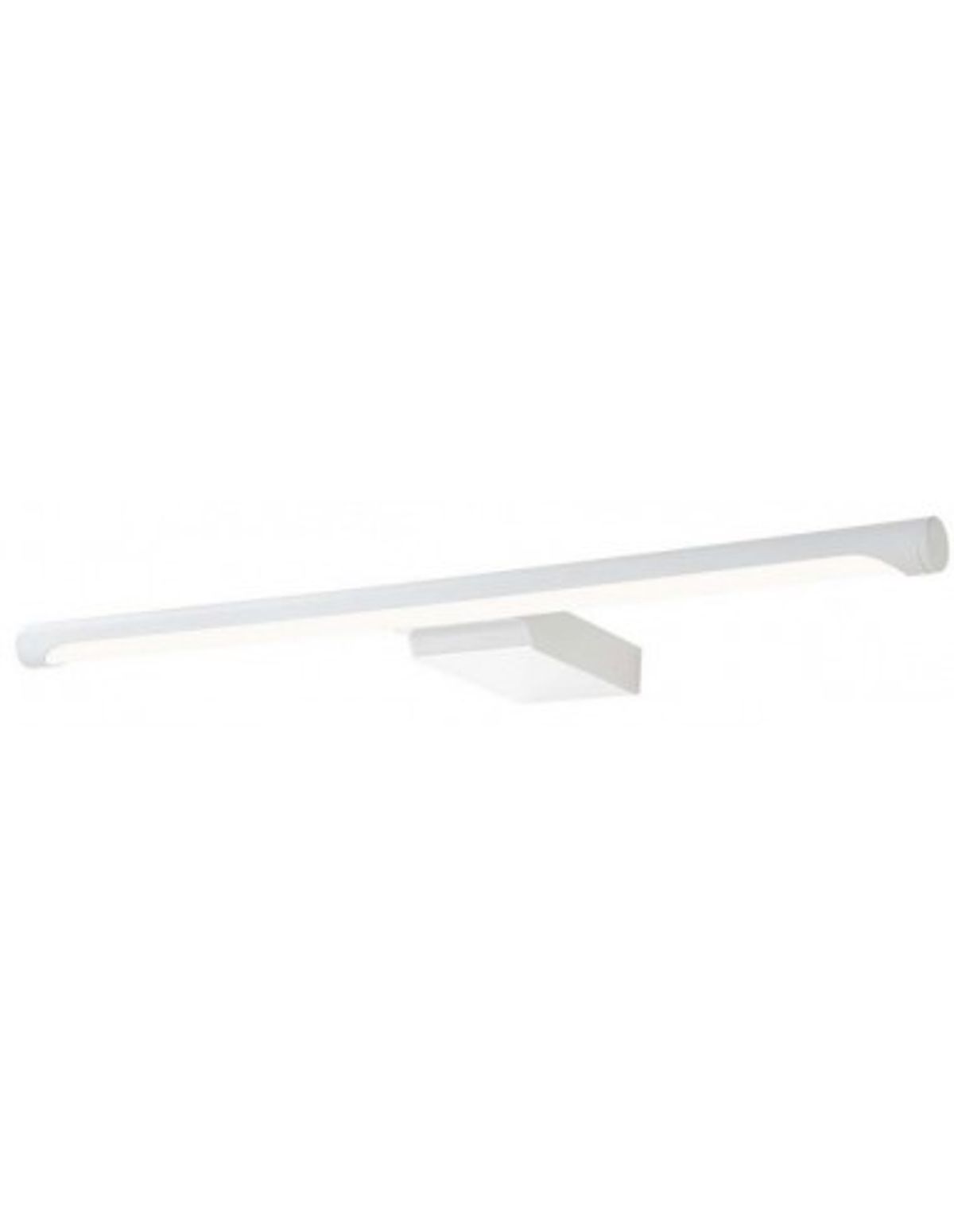 ALF Badeværelseslampe i metal og polycarbonat B54 cm 1 x 11W SMD LED - Mat hvid