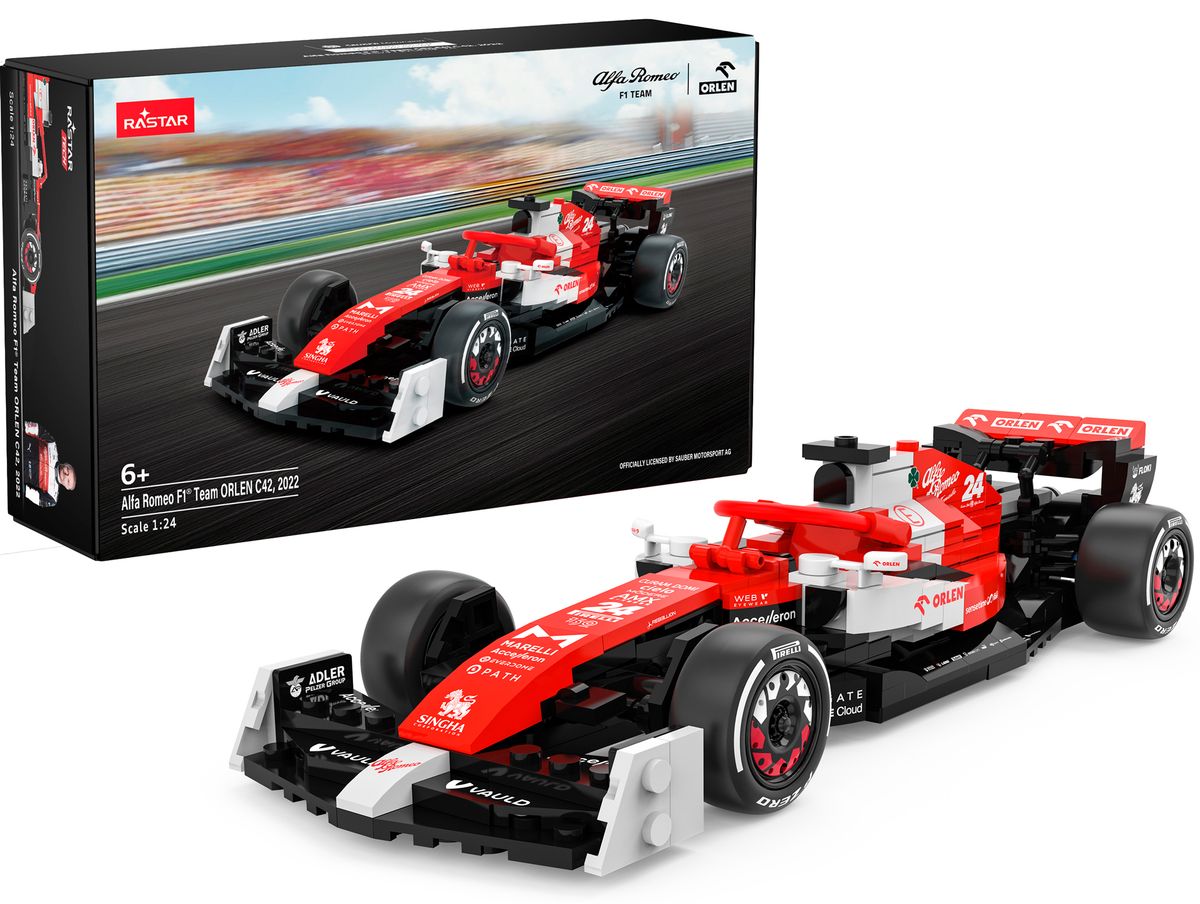 Alfa Romeo F1 Team Orlen C42 Byggeklodser sæt Bil 1:24 (Fra 6 år)