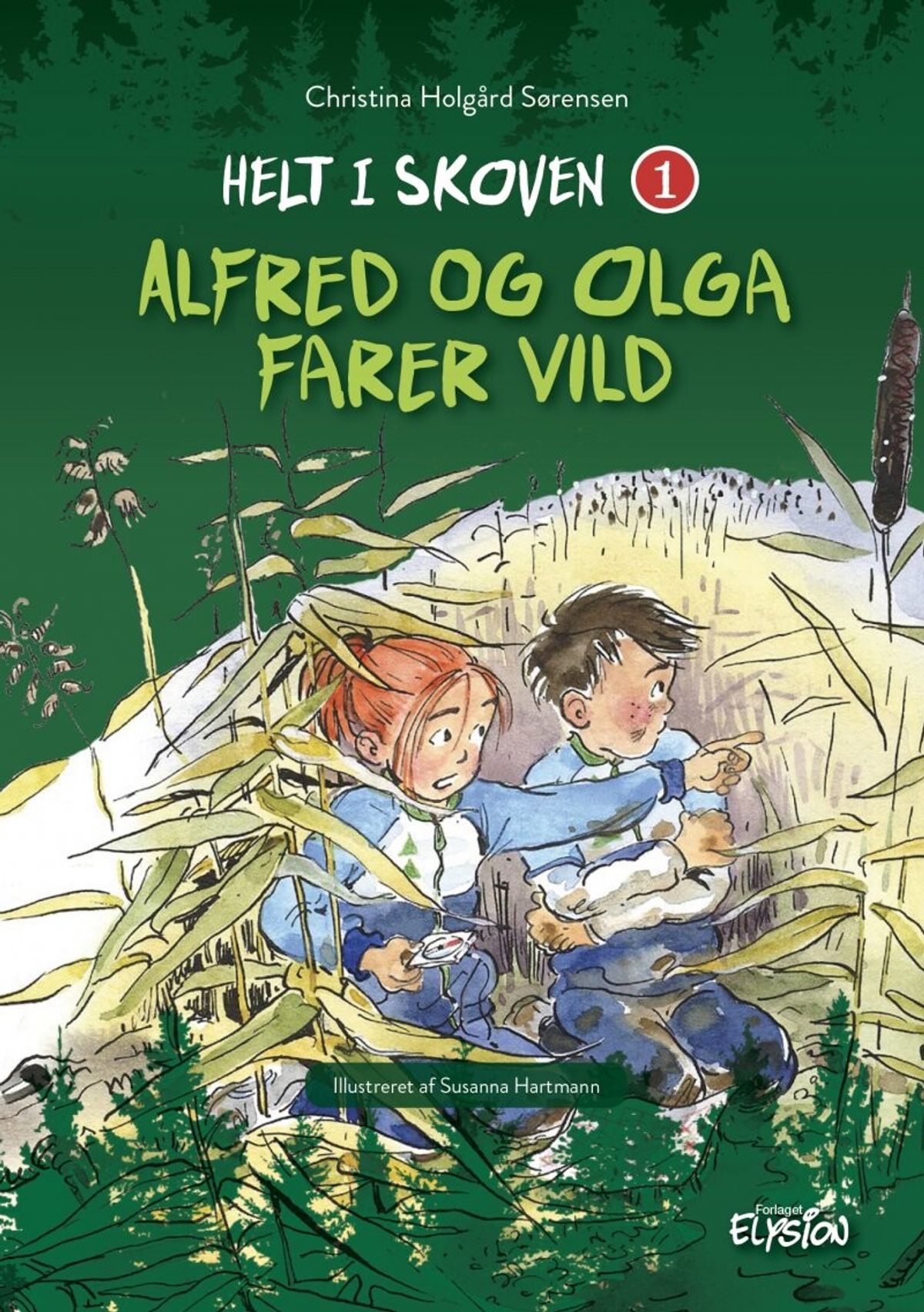 Alfred Og Olga Farer Vild - Christina Holgård Sørensen - Bog