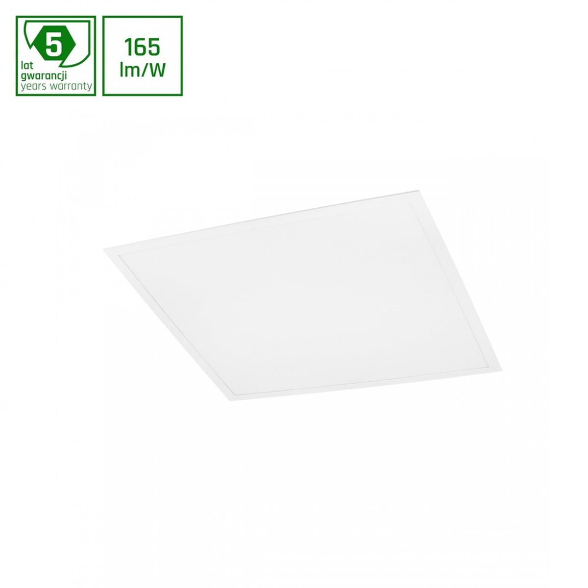 Algine Panel 26W - Bagbelyst, Kold hvid, 230V, 120 °, IP20, 600x600x32, Hvid - Dæmpbar : Ikke dæmpbar, Kulør : Kold