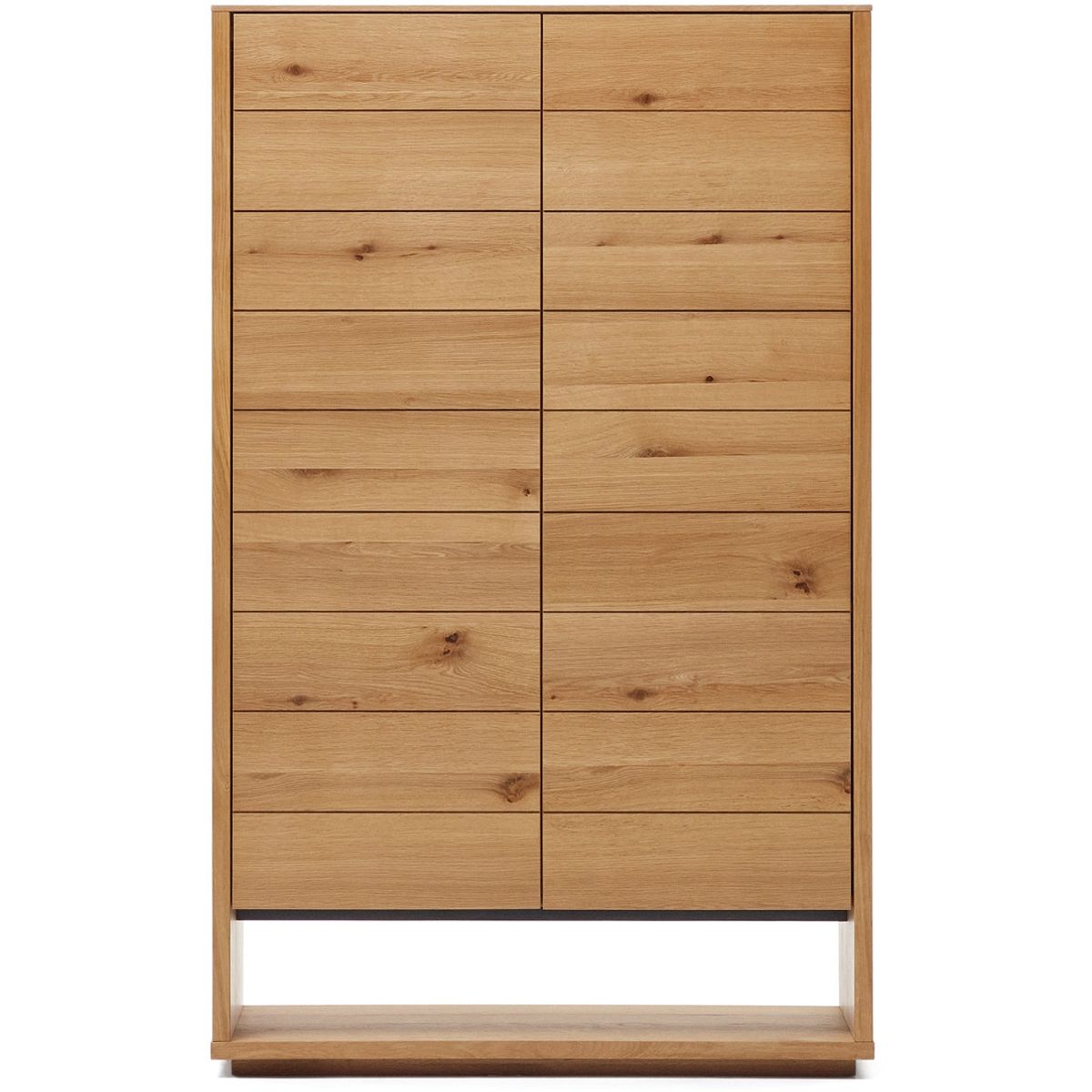 Alguema, Highboard, brun, H163,5x100x40 cm