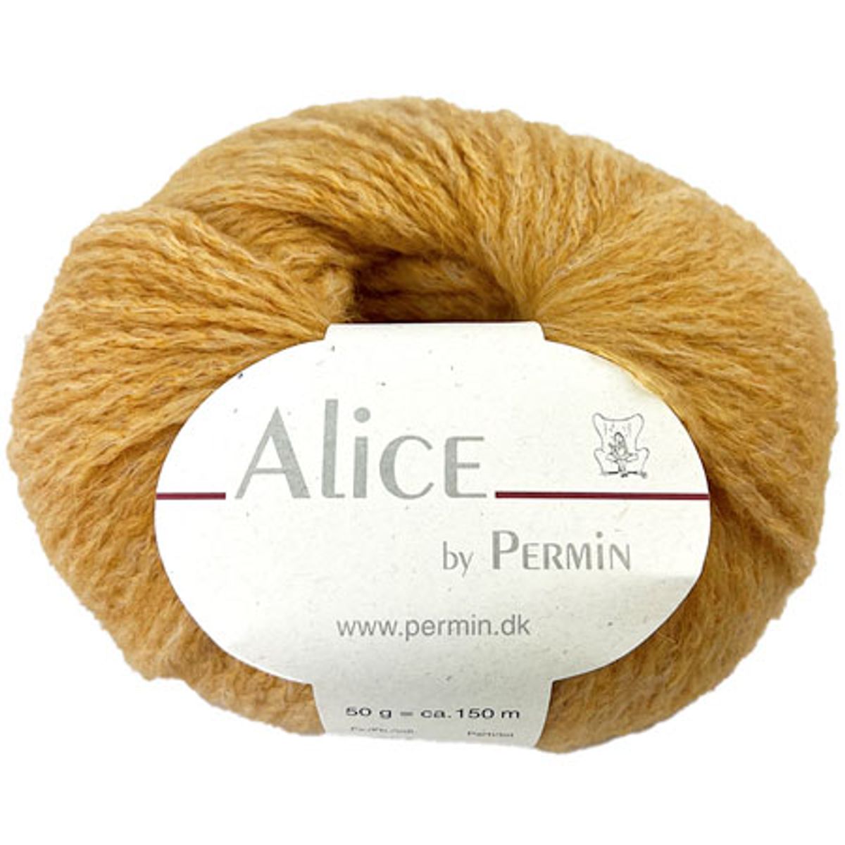 Alice Permin - Alpaca Uldgarn - fv 37 Gylden