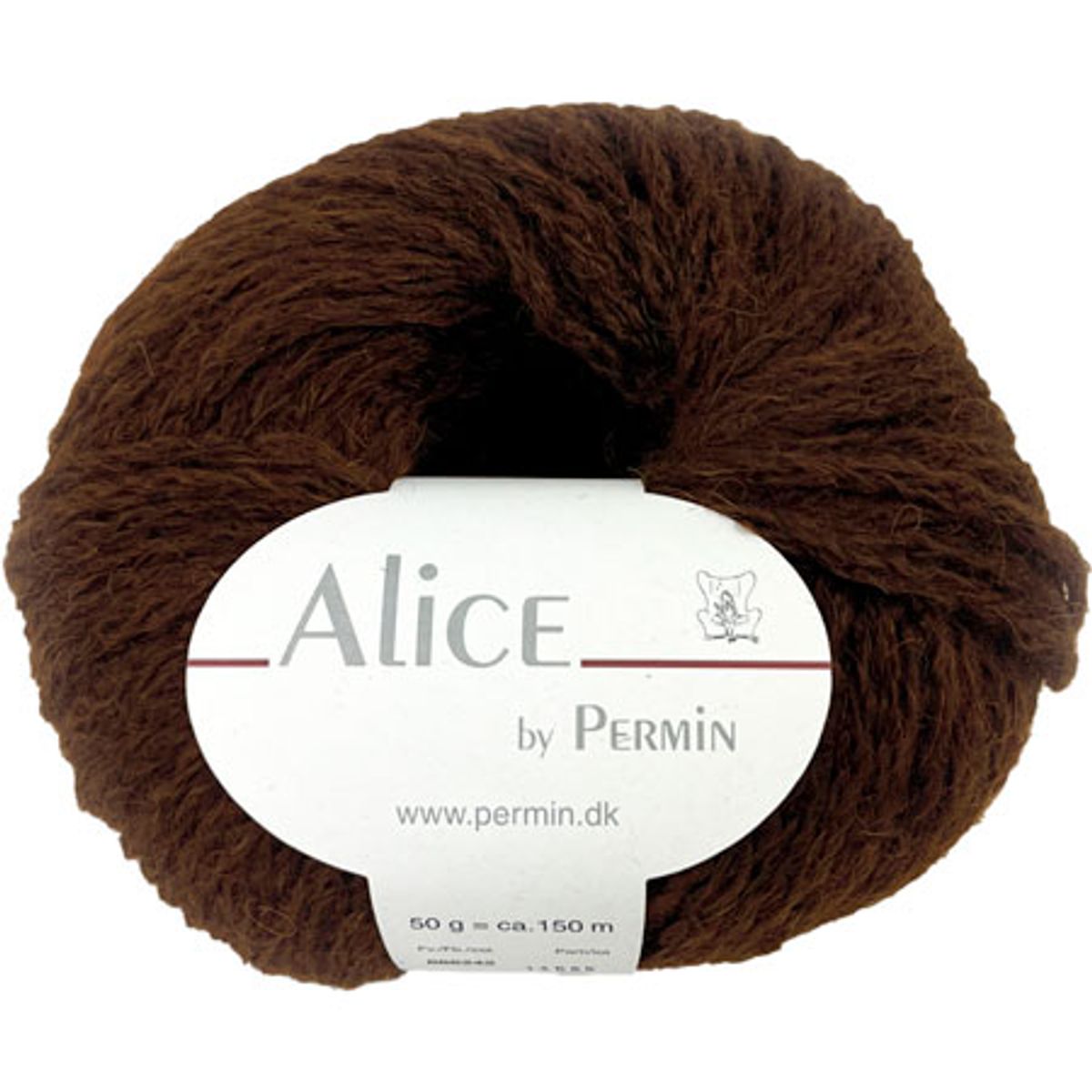 Alice Permin - Alpaca Uldgarn - fv 42 Brun