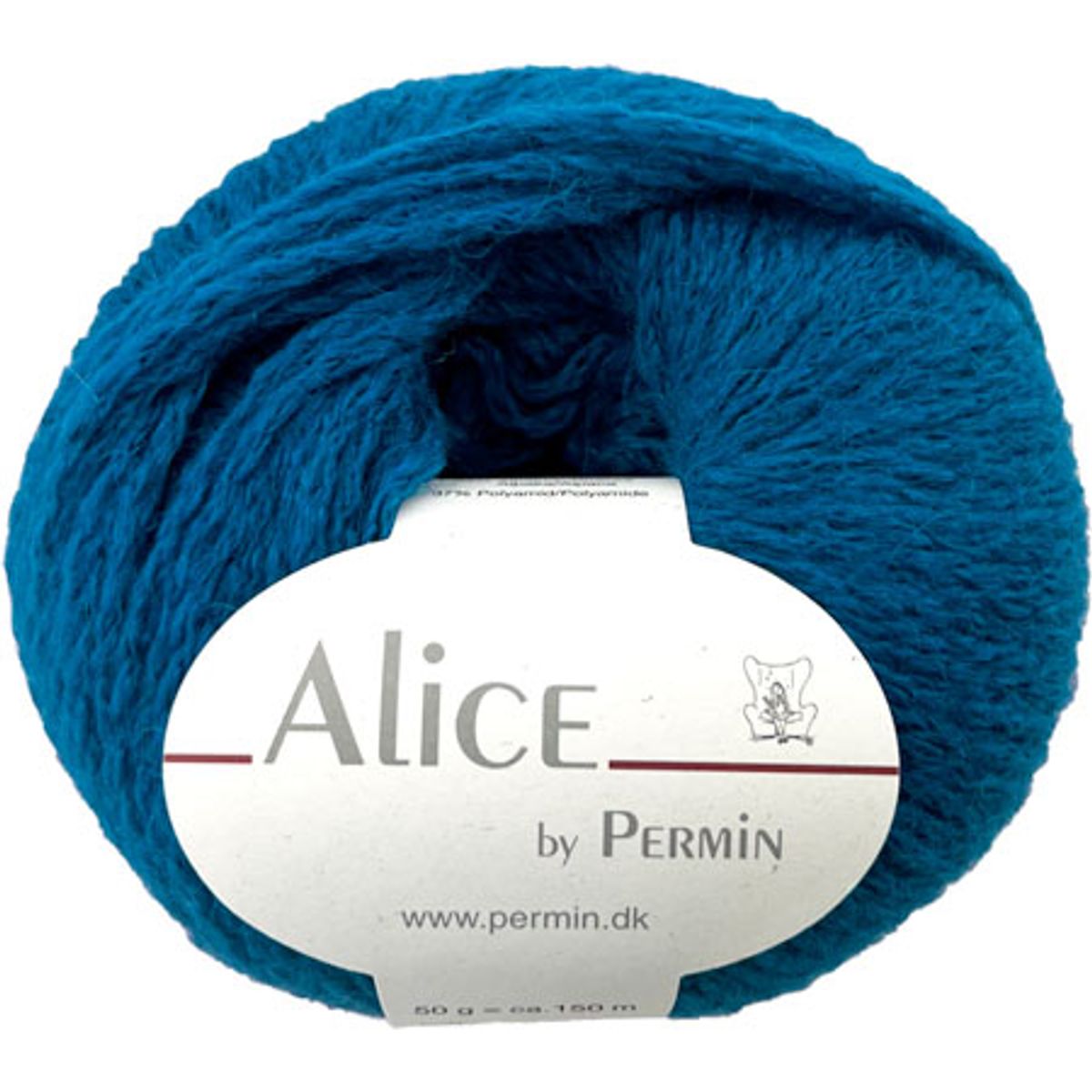 Alice Permin - Alpaca Uldgarn - fv 46 Kobolt blå