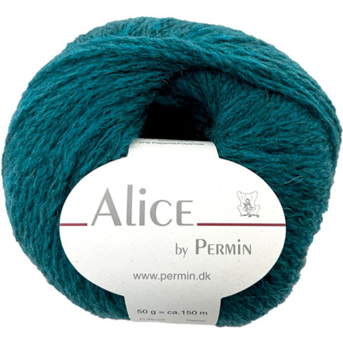 Alice Permin - Alpaca Uldgarn - fv 47 Deep teal