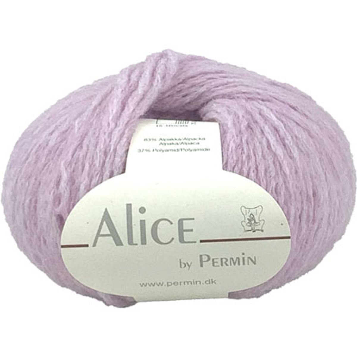 Alice Permin - Alpaca Uldgarn - fv 50 Lavendel