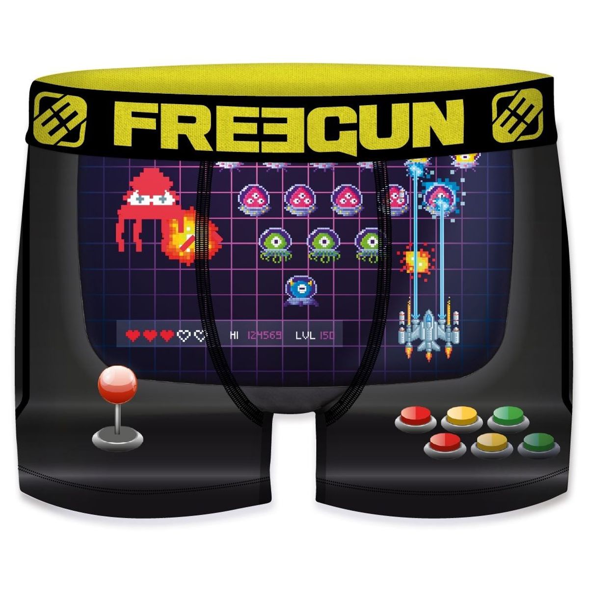 Alien Invasion - Boxershorts - Freegun Microfiber