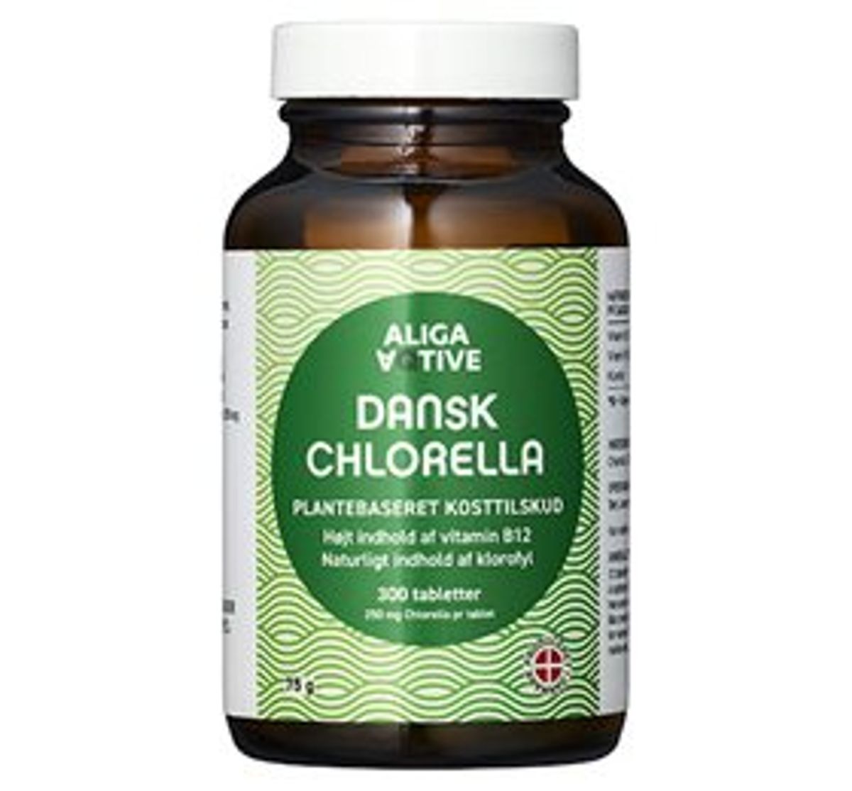 ALIGA AQTIVE Dansk Chlorella pulver 200 g