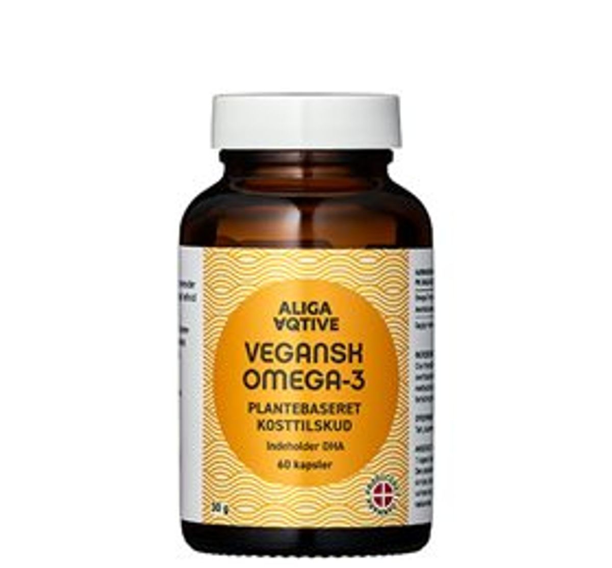 ALIGA Aqtives Vegansk Omega-3 60 kap.