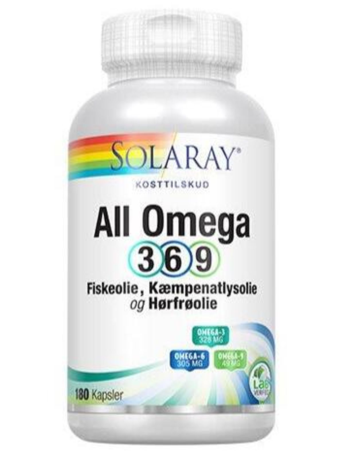 All Omega 3-6-9, 180kap.