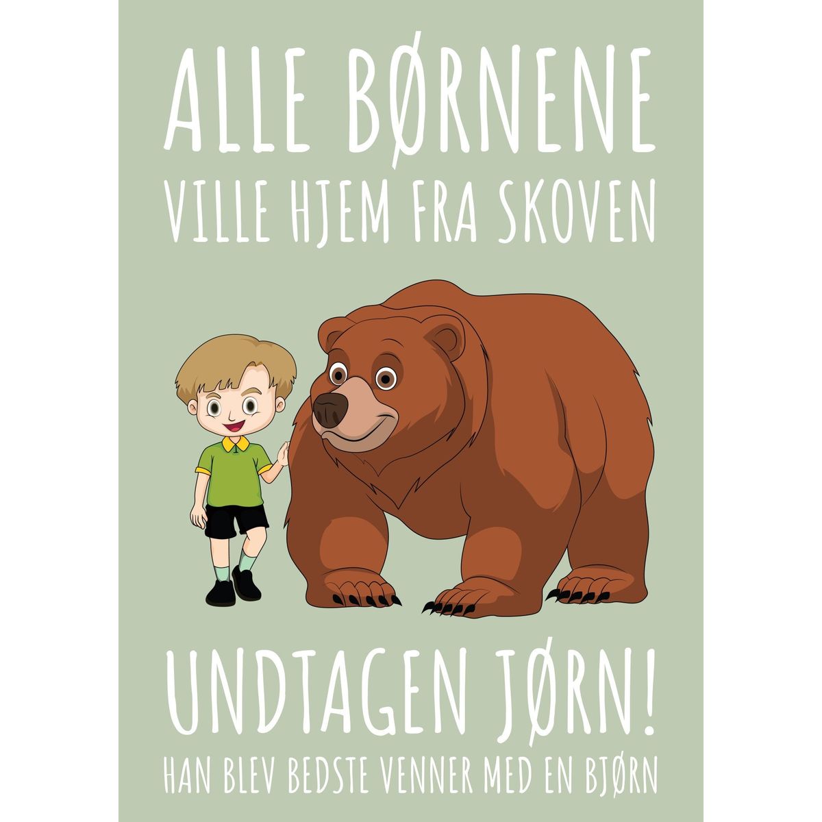 Alle Børnene - Bjørn Jørn 35x50 cm (B3)