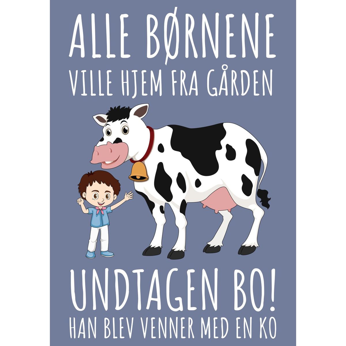 Alle Børnene - Ko Bo 35x50 cm (B3)