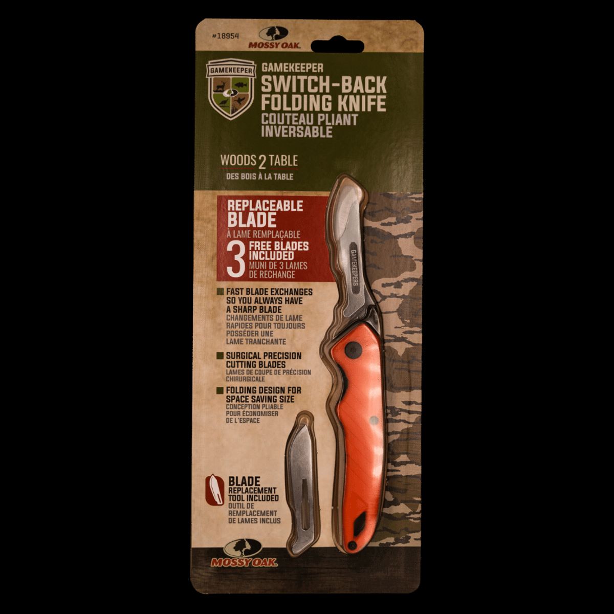 Allen Gamekeeper Switch-Back Foldekniv Orange