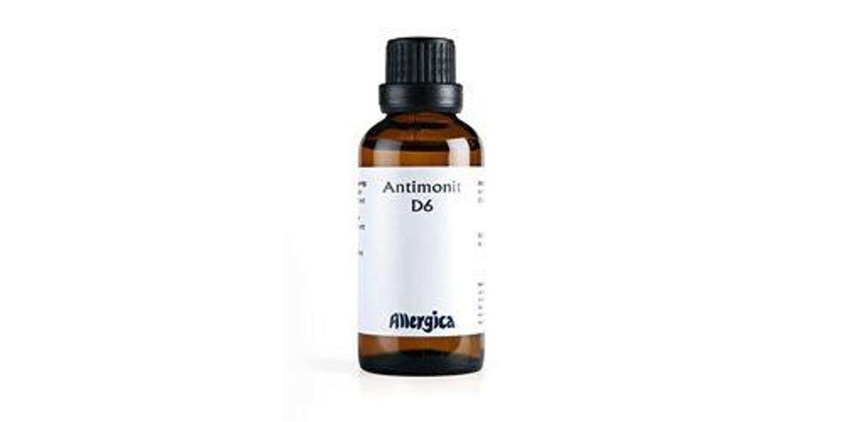 Allergica Antimonit D6, 50ml.