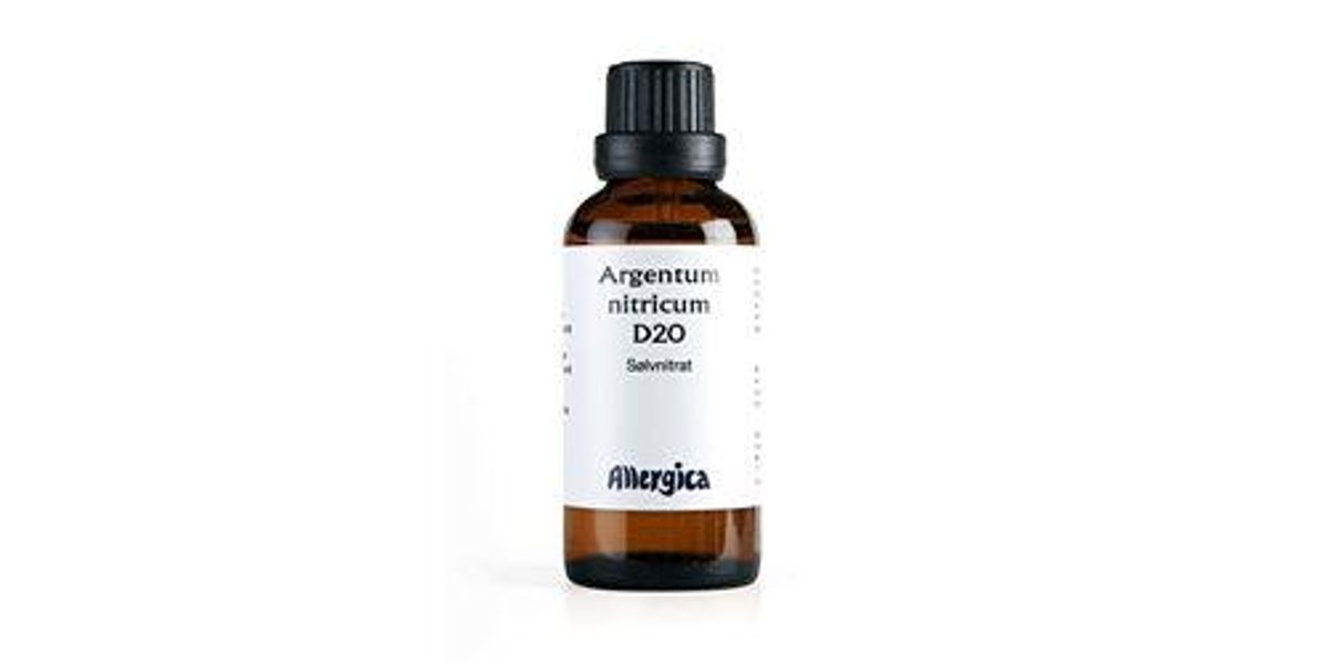 Allergica Argentum nitricum D20, 50ml.